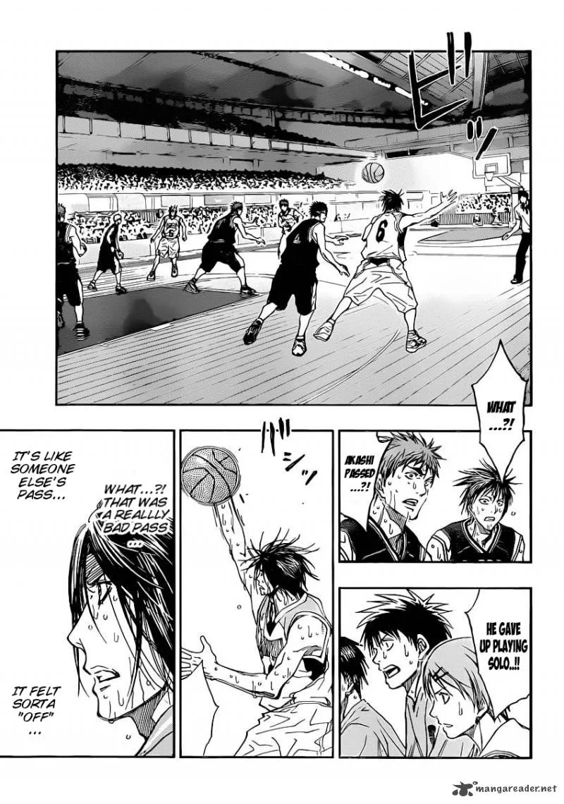 Kuroko no Basket Chapter 265 page 9
