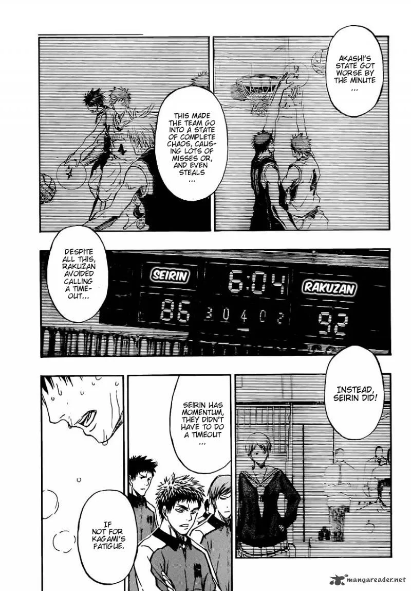 Kuroko no Basket Chapter 265 page 5