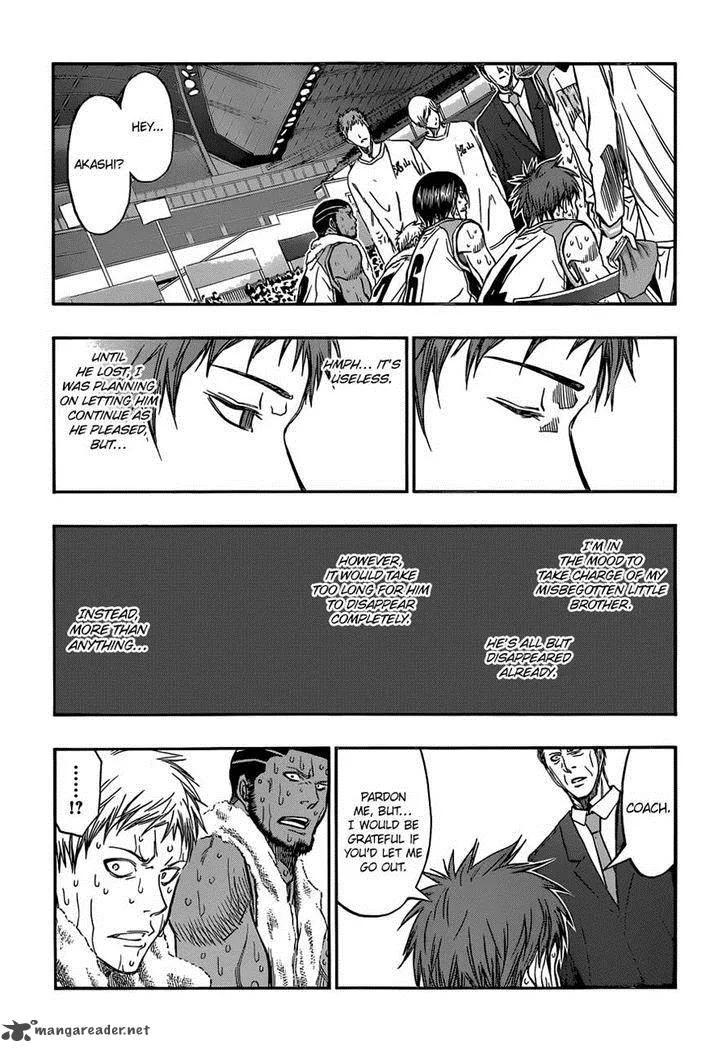Kuroko no Basket Chapter 266 page 17