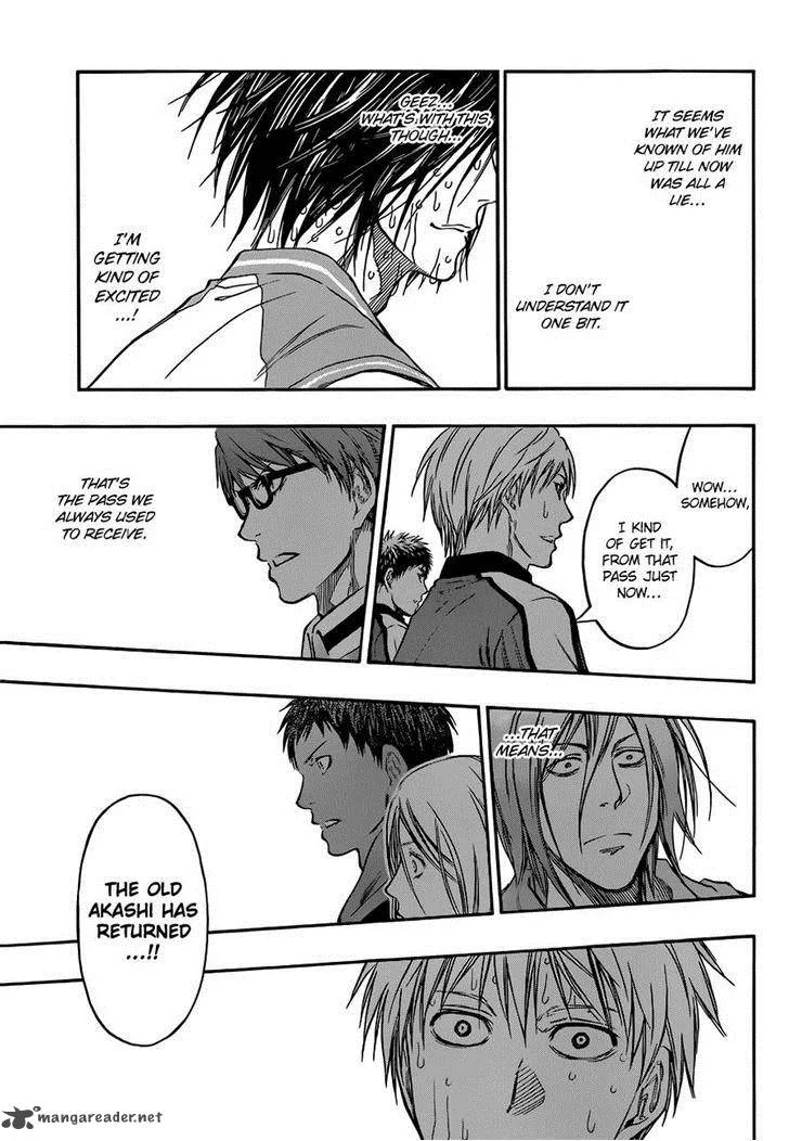 Kuroko no Basket Chapter 267 page 11