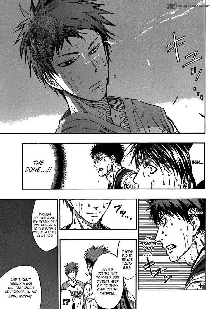 Kuroko no Basket Chapter 267 page 17
