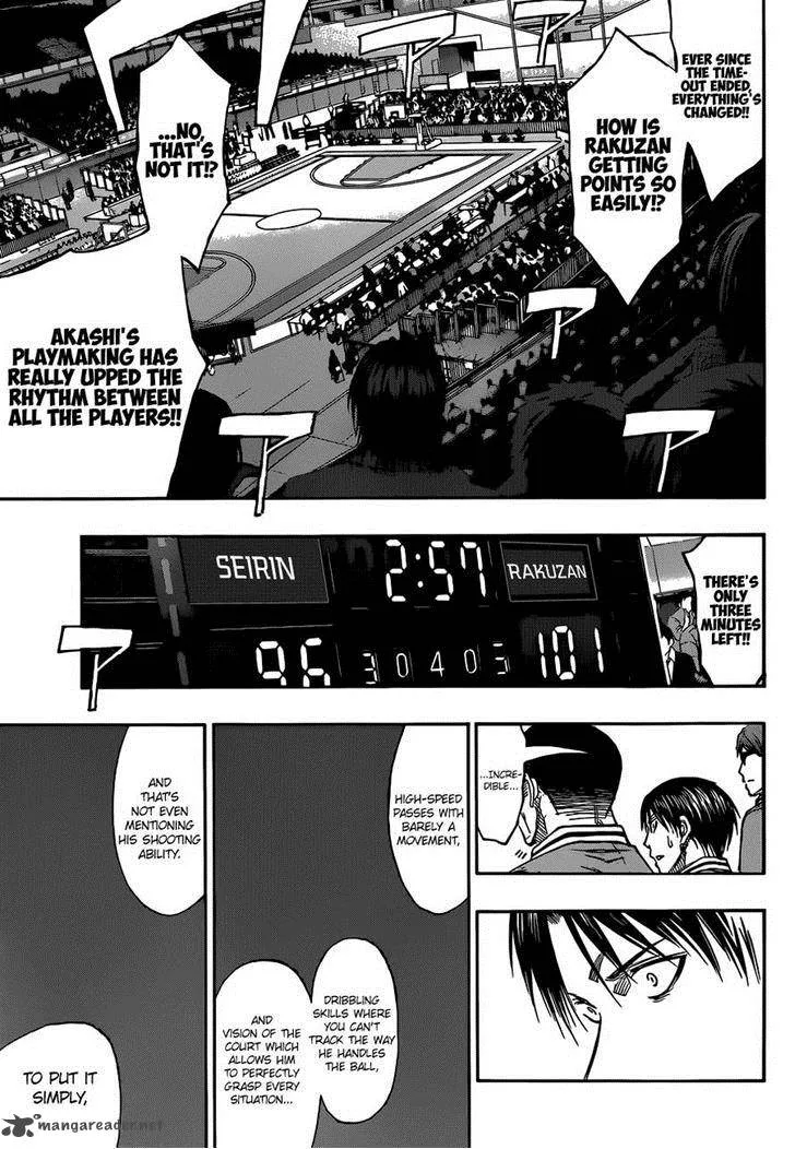 Kuroko no Basket Chapter 267 page 15