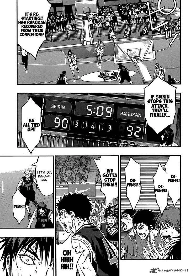 Kuroko no Basket Chapter 267 page 3