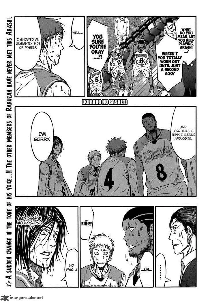 Kuroko no Basket Chapter 267 page 1