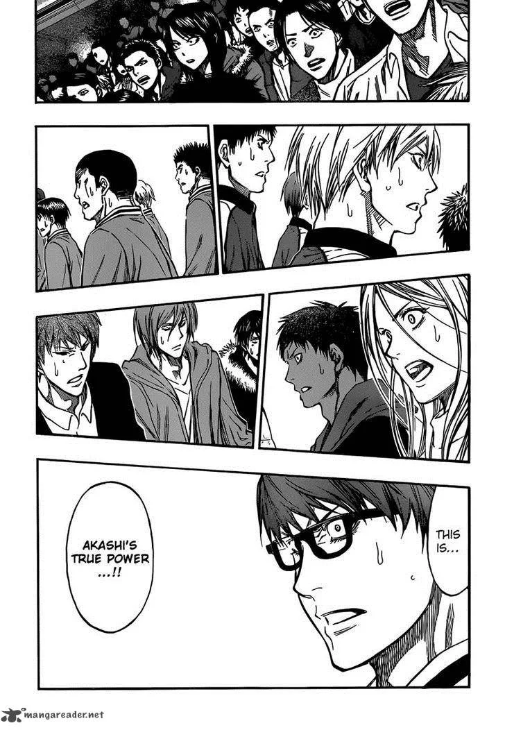 Kuroko no Basket Chapter 268 page 7