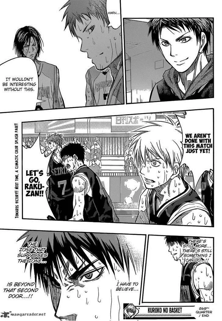 Kuroko no Basket Chapter 269 page 18