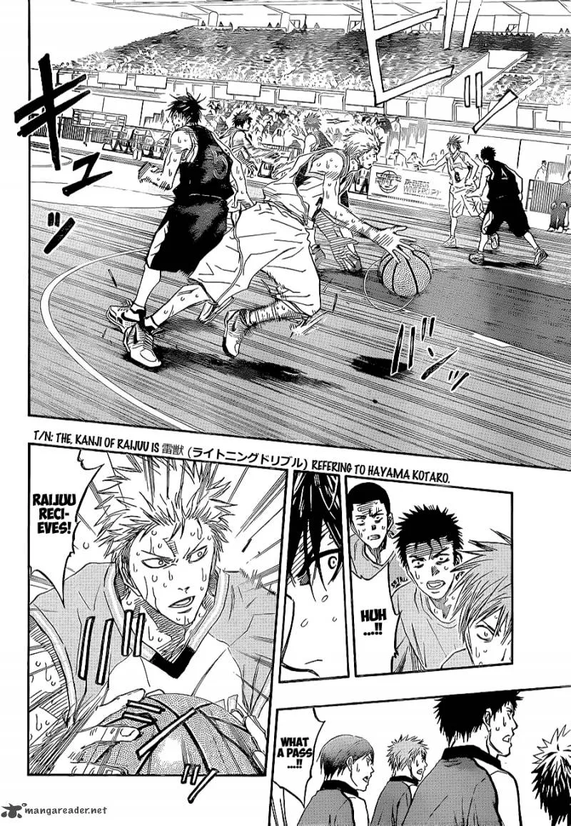 Kuroko no Basket Chapter 270 page 5
