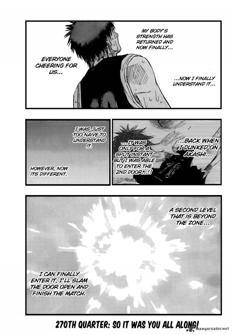 Kuroko no Basket Chapter 270 page 2