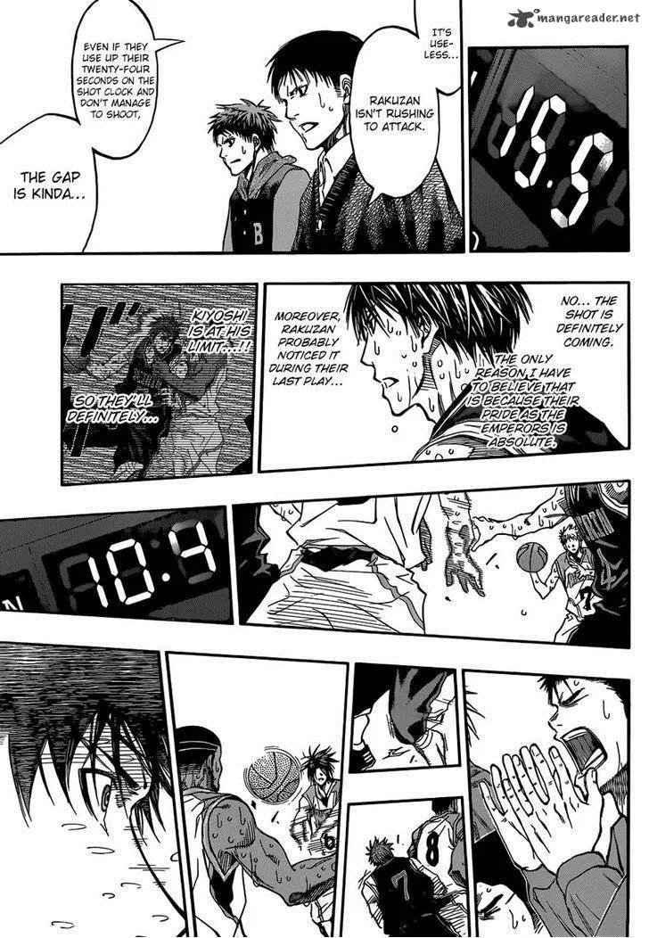 Kuroko no Basket Chapter 272 page 14