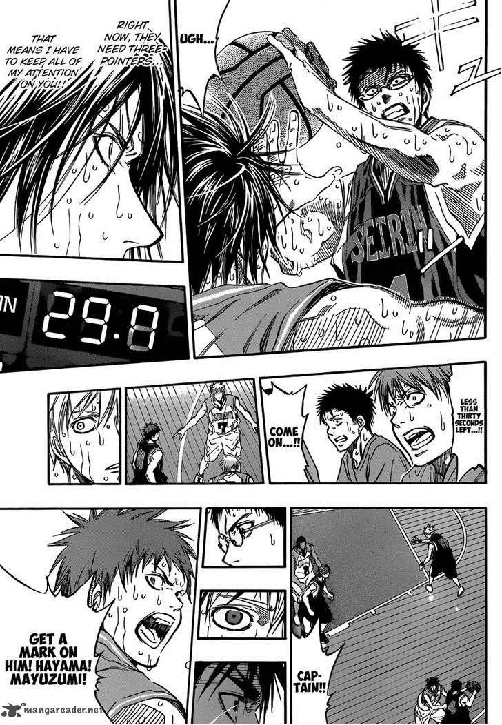 Kuroko no Basket Chapter 272 page 6