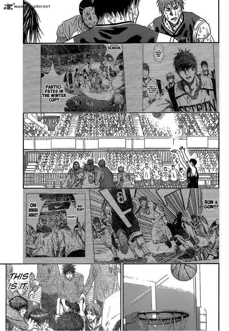 Kuroko no Basket Chapter 273 page 15