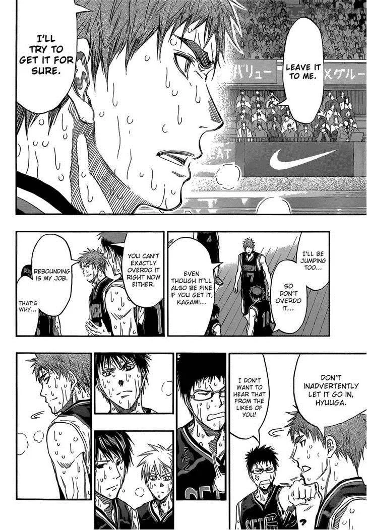 Kuroko no Basket Chapter 273 page 10