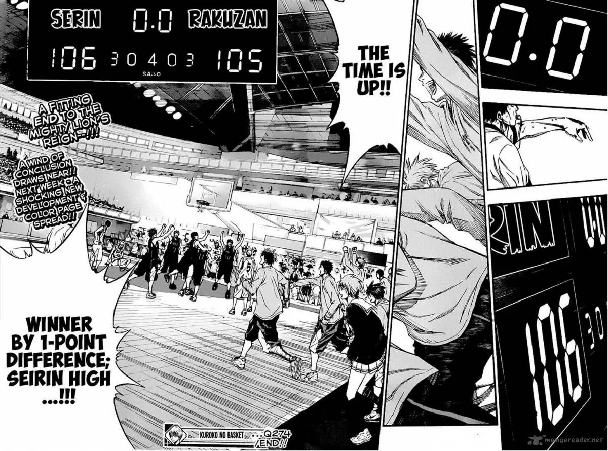 Kuroko no Basket Chapter 274 page 14