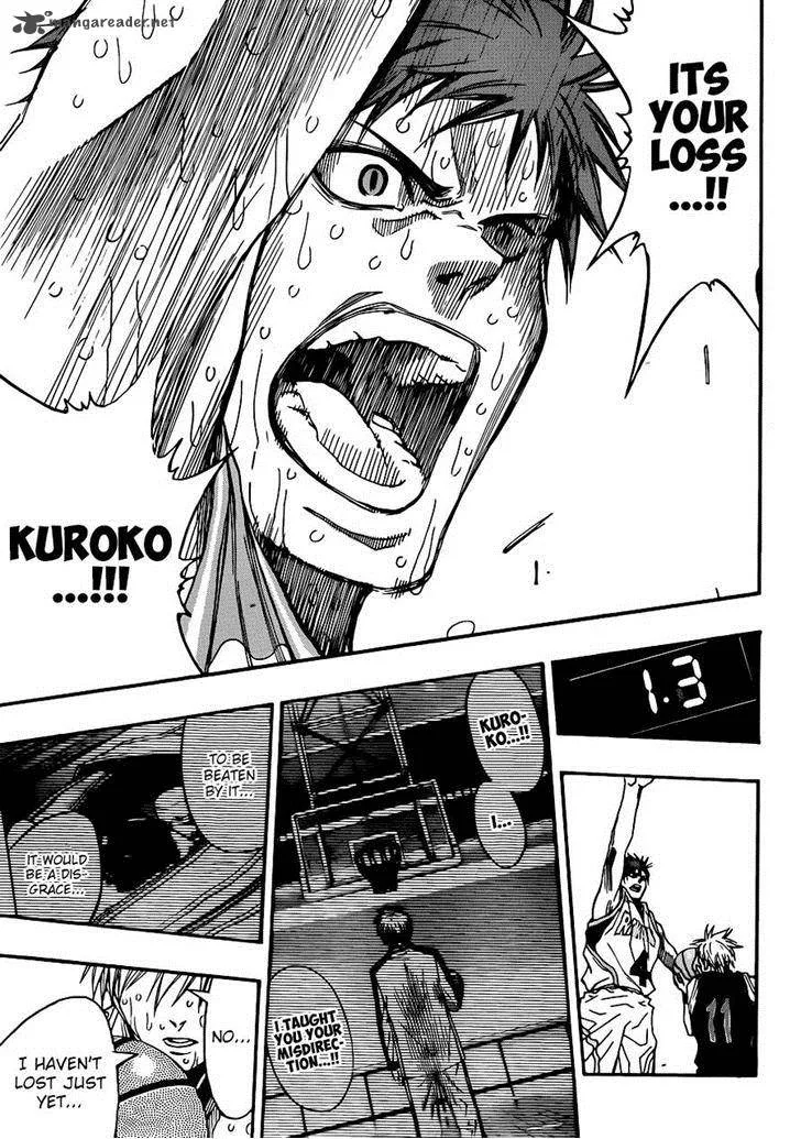 Kuroko no Basket Chapter 274 page 9