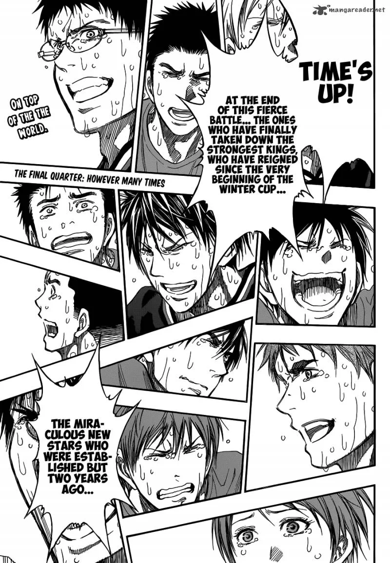 Kuroko no Basket Chapter 275 page 3