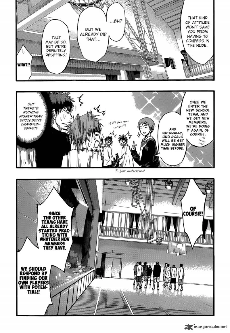 Kuroko no Basket Chapter 275 page 15