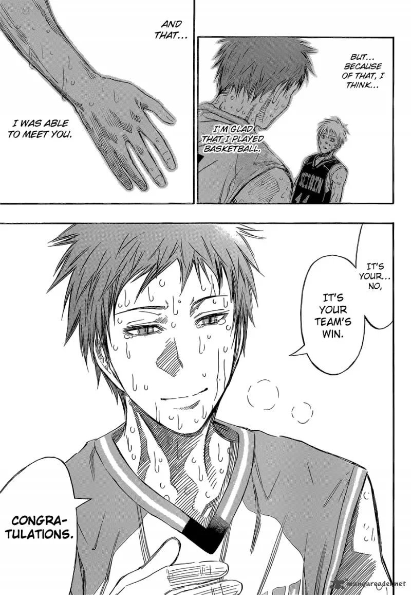 Kuroko no Basket Chapter 275 page 8