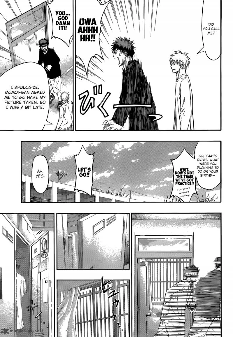 Kuroko no Basket Chapter 275 page 17