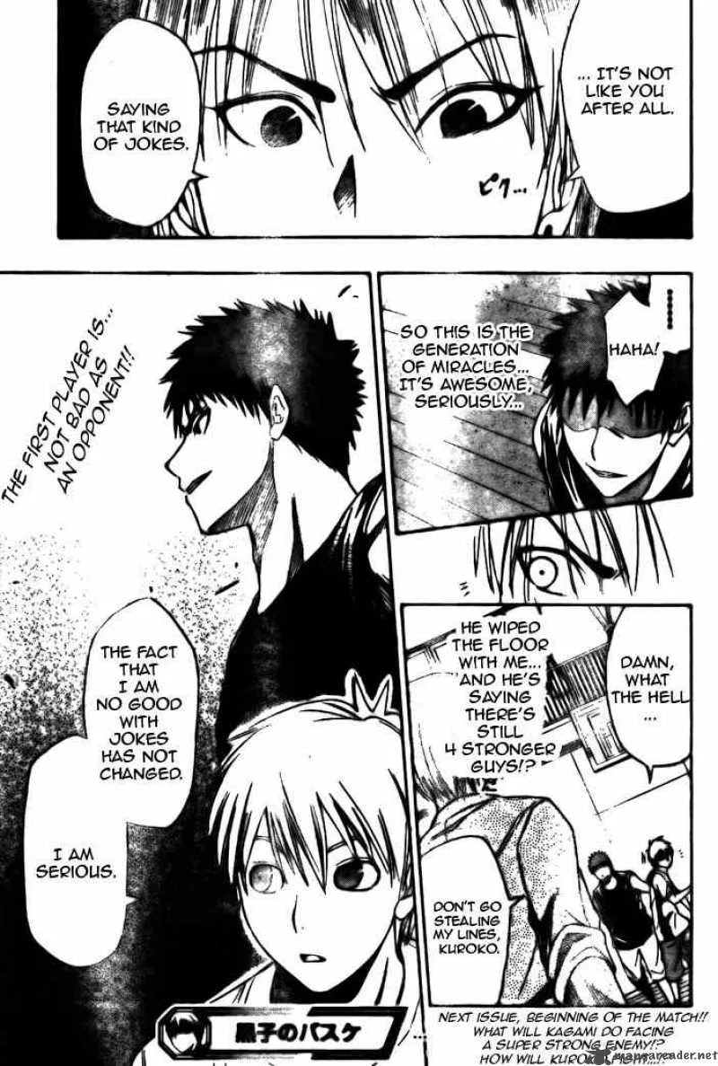 Kuroko no Basket Chapter 3 page 22