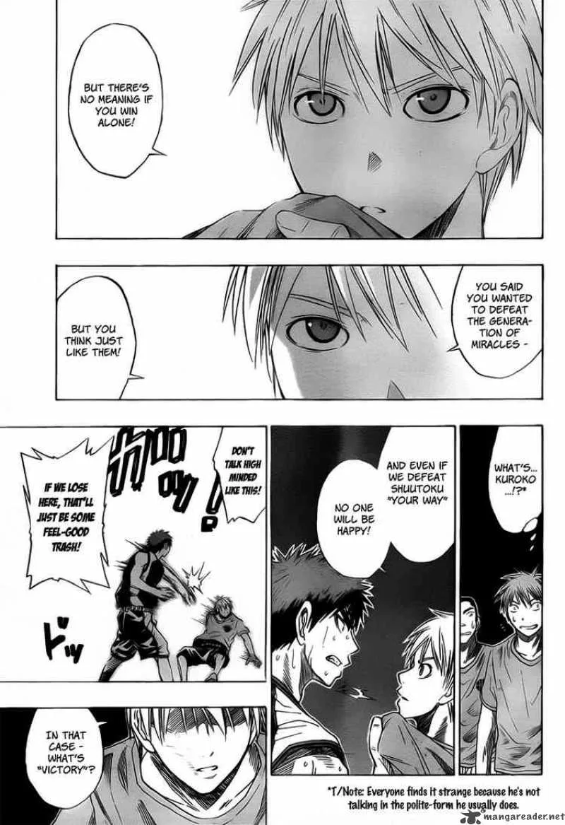 Kuroko no Basket Chapter 32 page 16