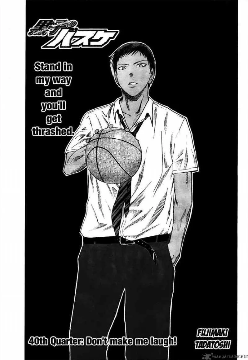 Kuroko no Basket Chapter 40 page 3