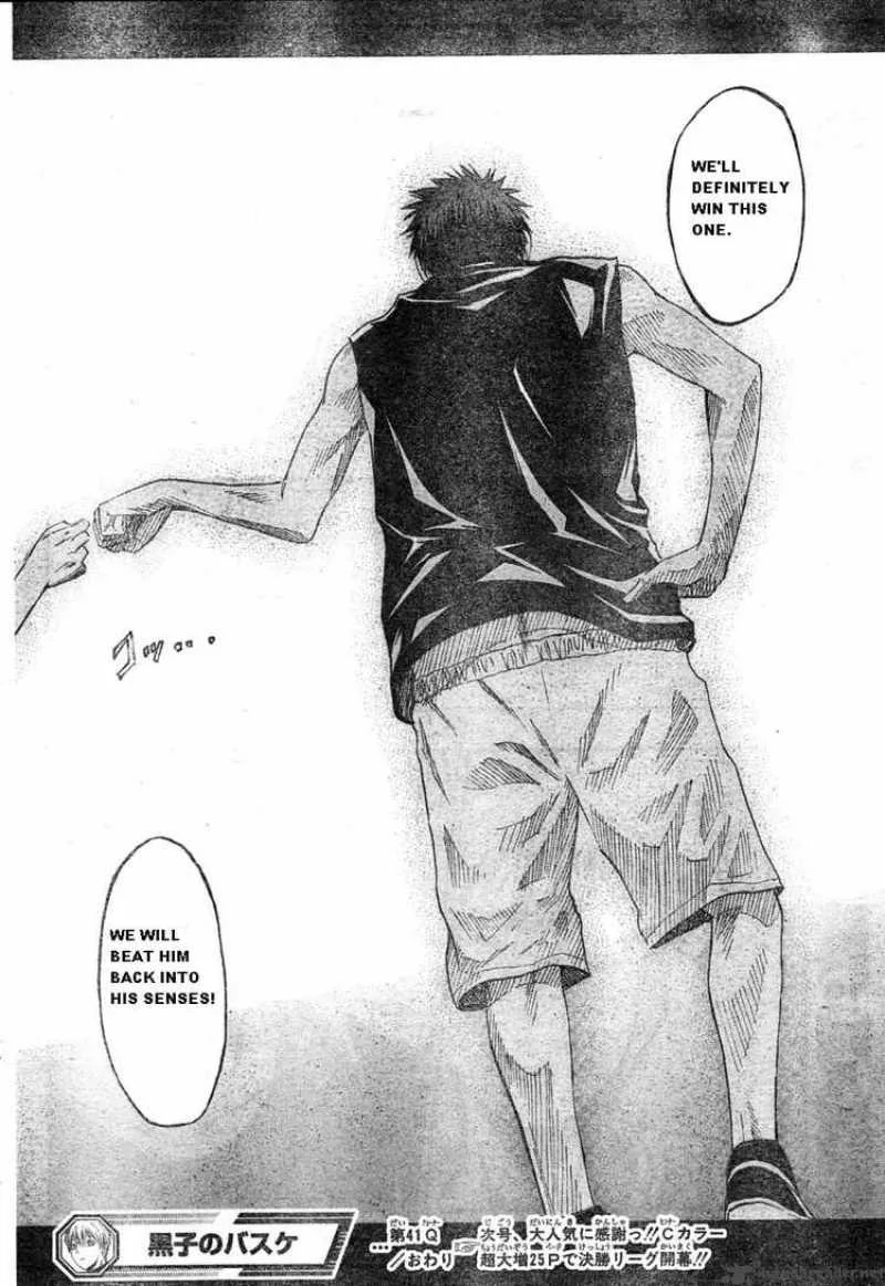 Kuroko no Basket Chapter 41 page 18
