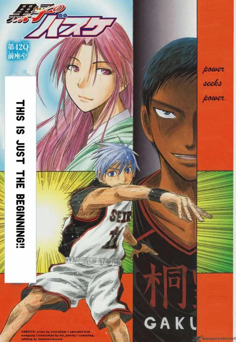 Kuroko no Basket Chapter 42 page 1
