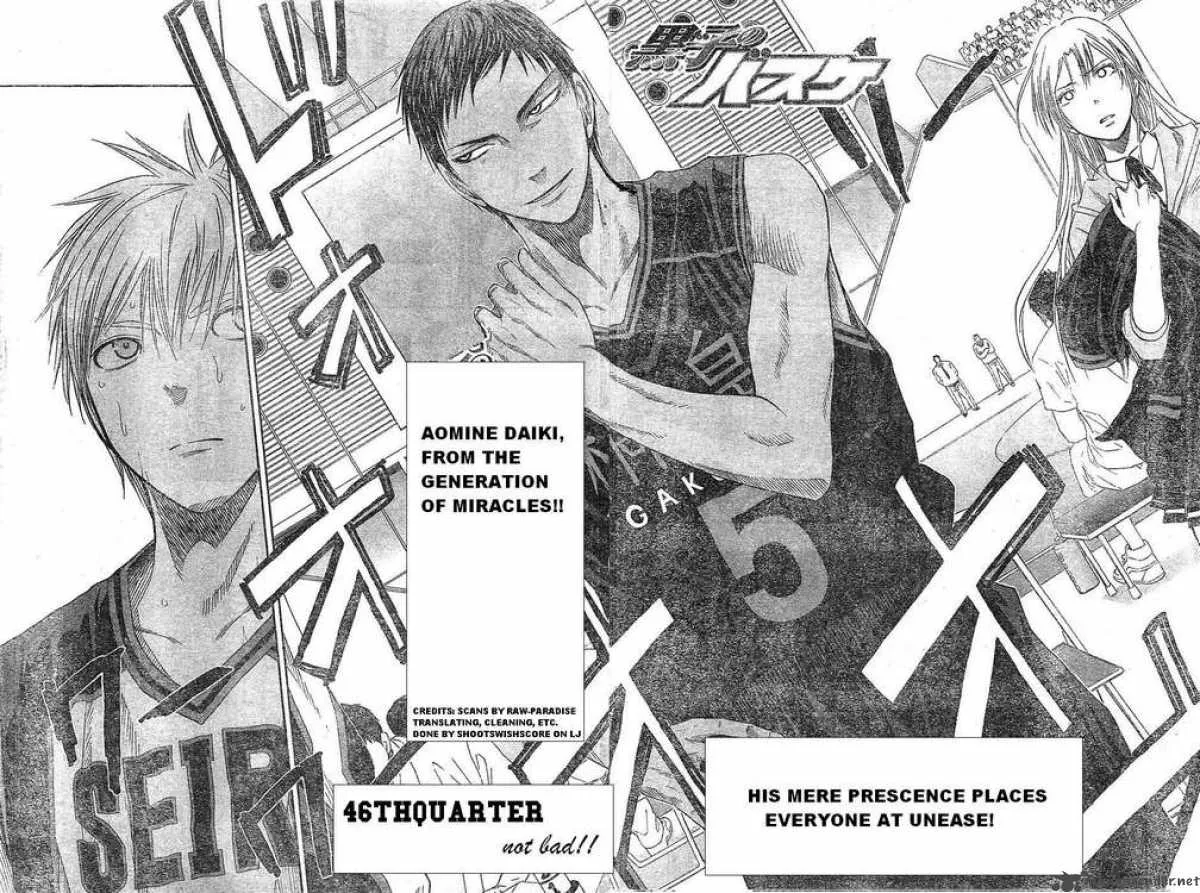 Kuroko no Basket Chapter 46 page 2