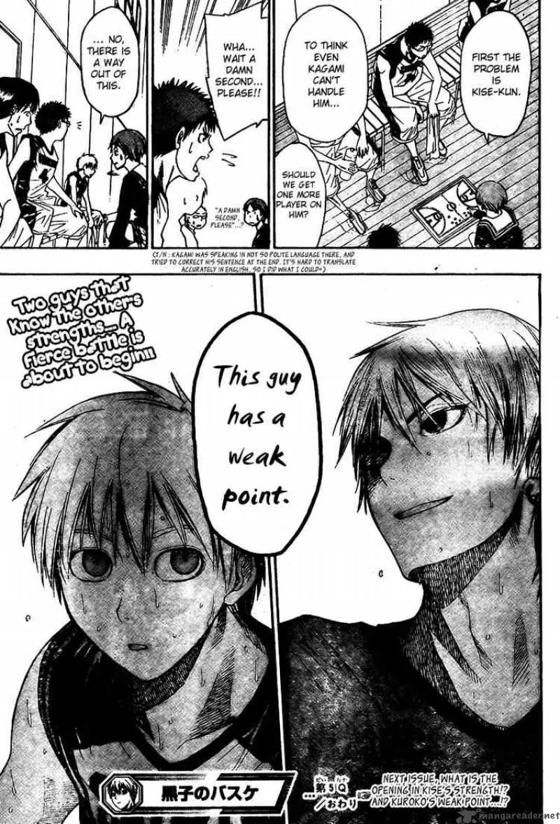 Kuroko no Basket Chapter 5 page 19