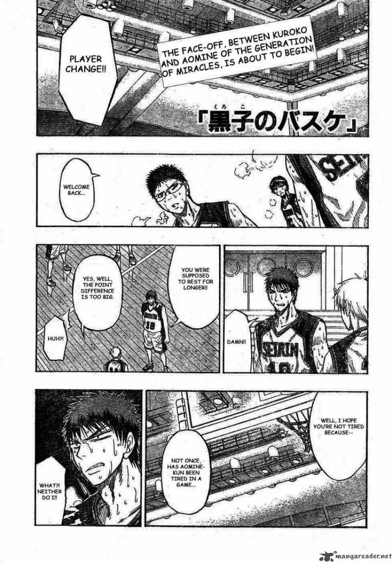Kuroko no Basket Chapter 50 page 1