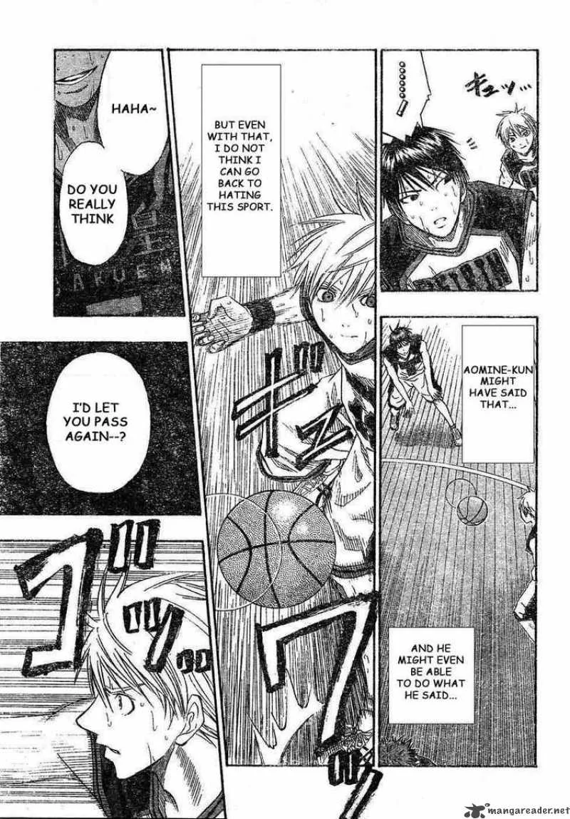 Kuroko no Basket Chapter 50 page 11