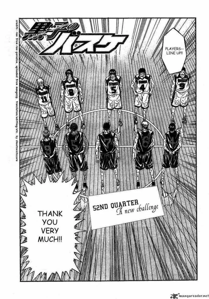 Kuroko no Basket Chapter 52 page 3