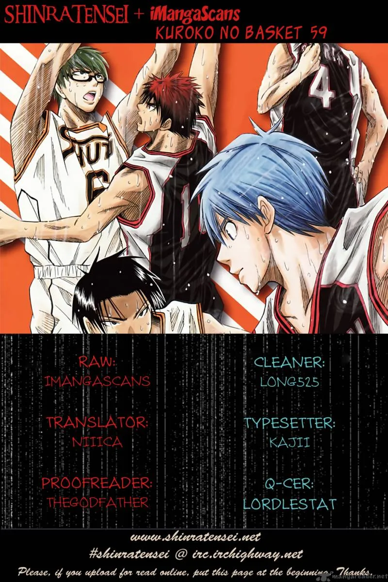 Kuroko no Basket Chapter 59 page 1