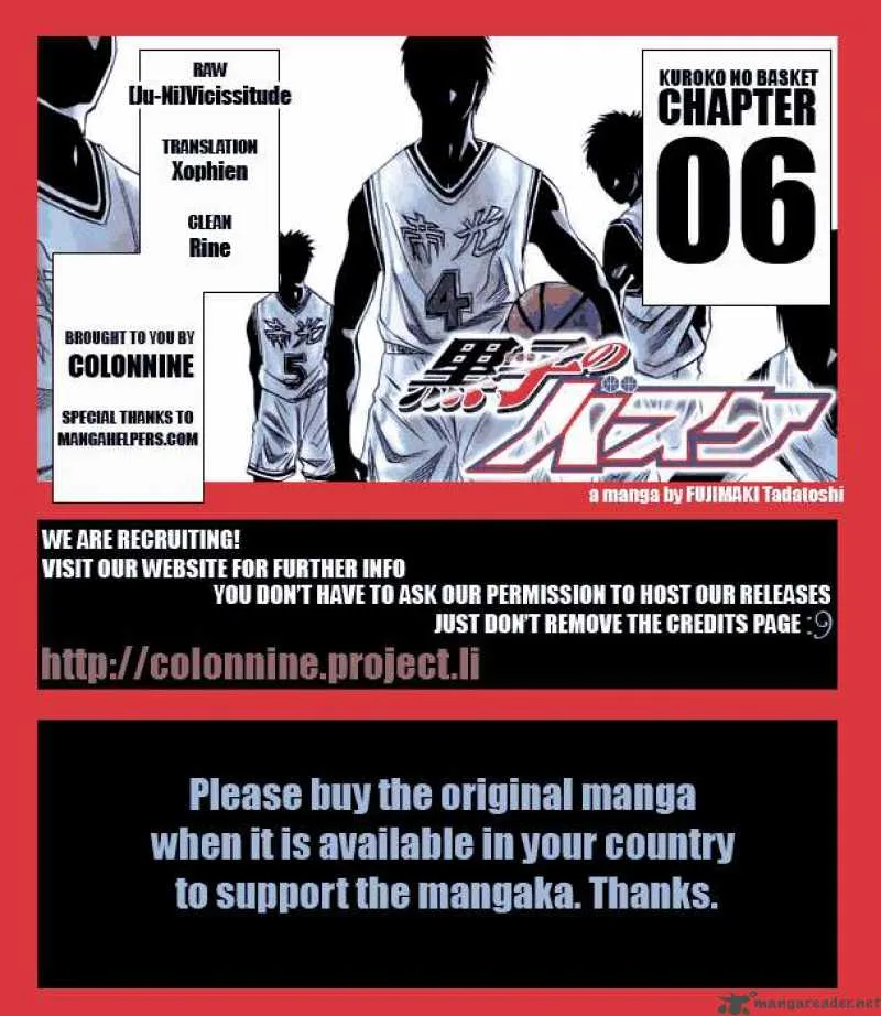Kuroko no Basket Chapter 6 page 20