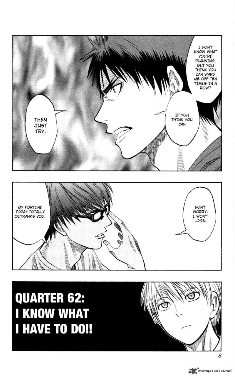 Kuroko no Basket Chapter 62 page 8
