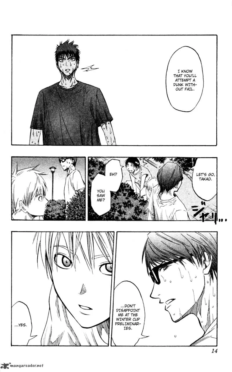 Kuroko no Basket Chapter 62 page 14