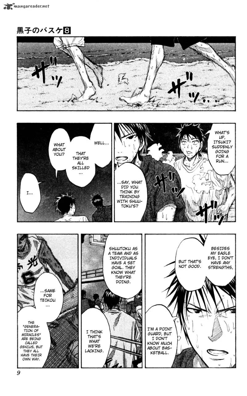 Kuroko no Basket Chapter 62 page 9