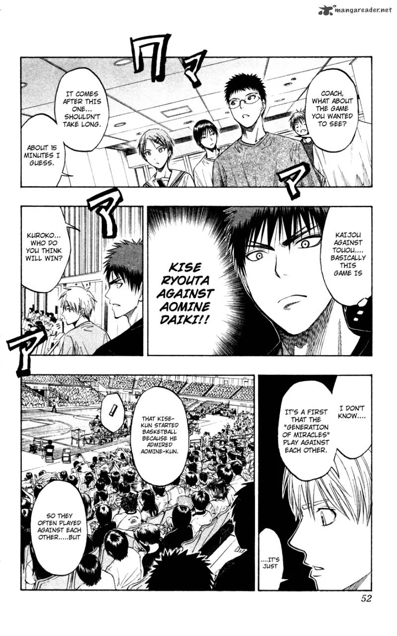 Kuroko no Basket Chapter 63 page 5