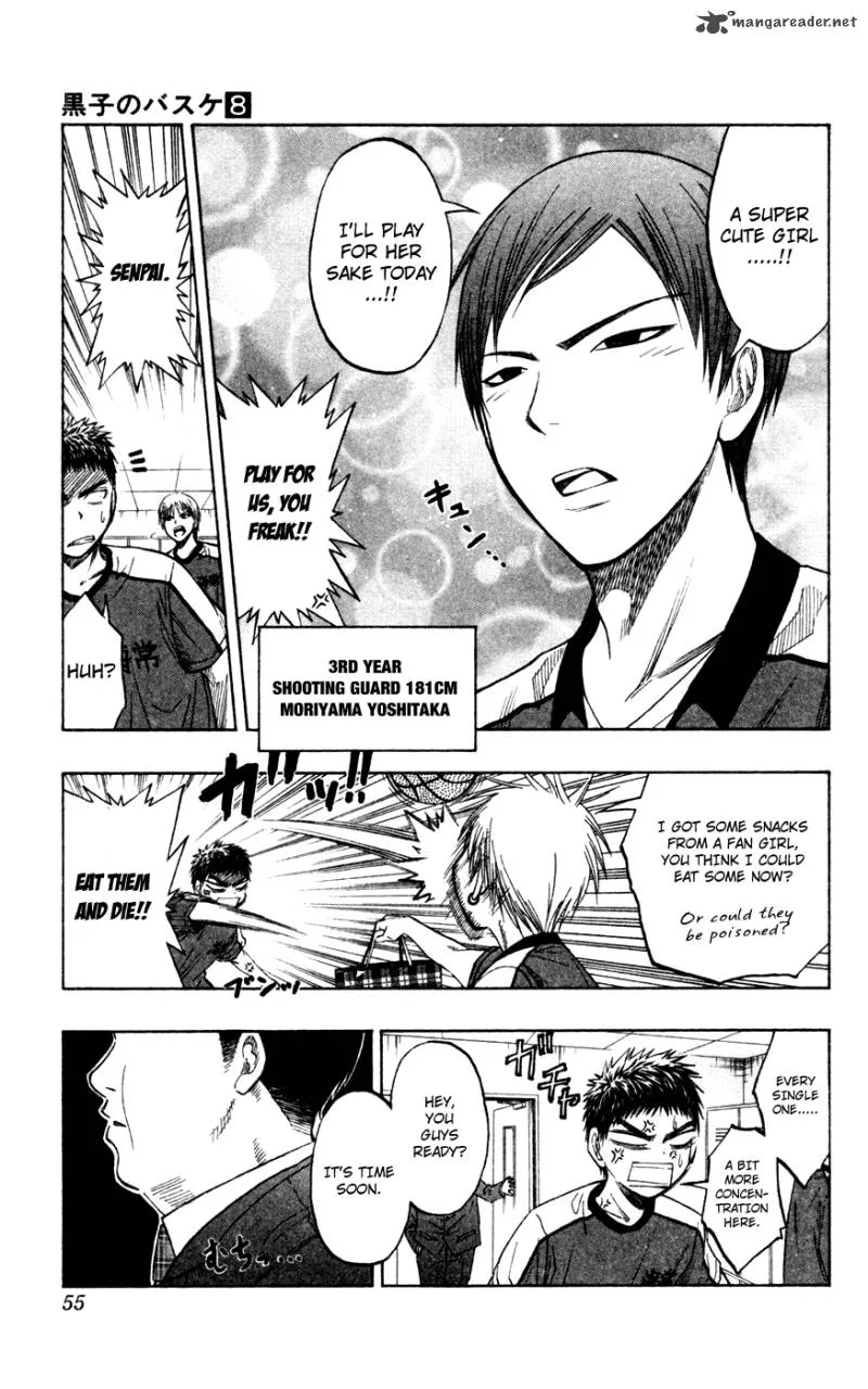 Kuroko no Basket Chapter 63 page 8