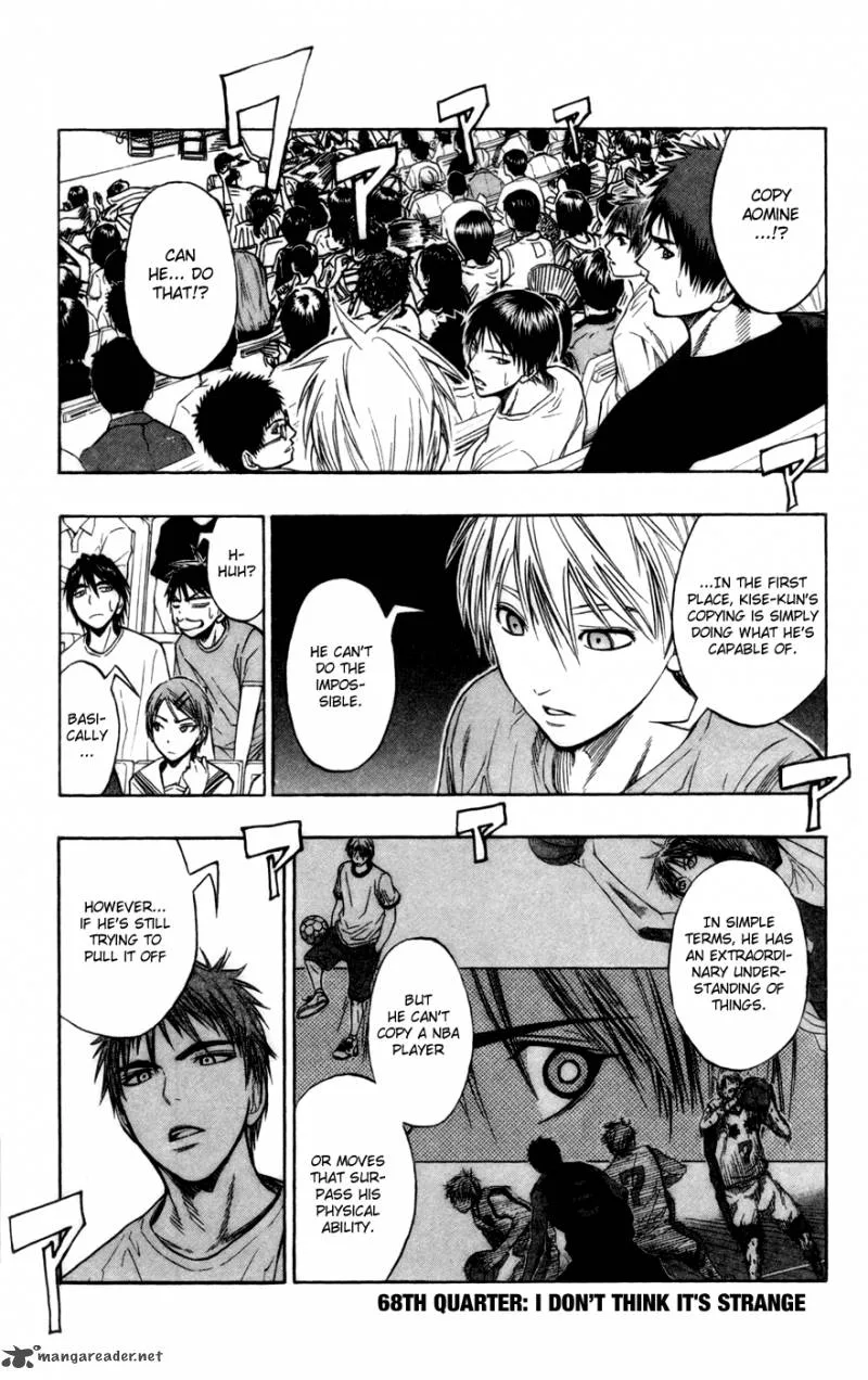 Kuroko no Basket Chapter 68 page 1