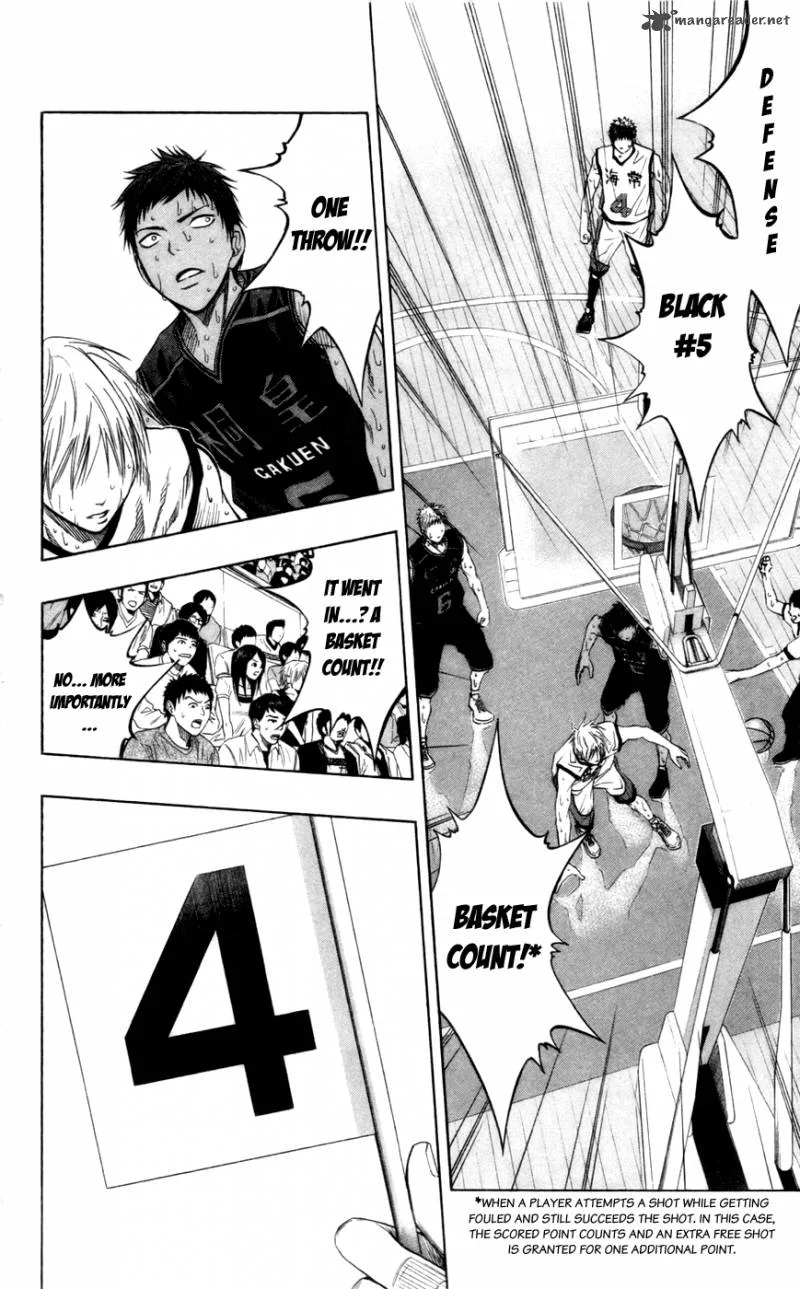 Kuroko no Basket Chapter 70 page 5