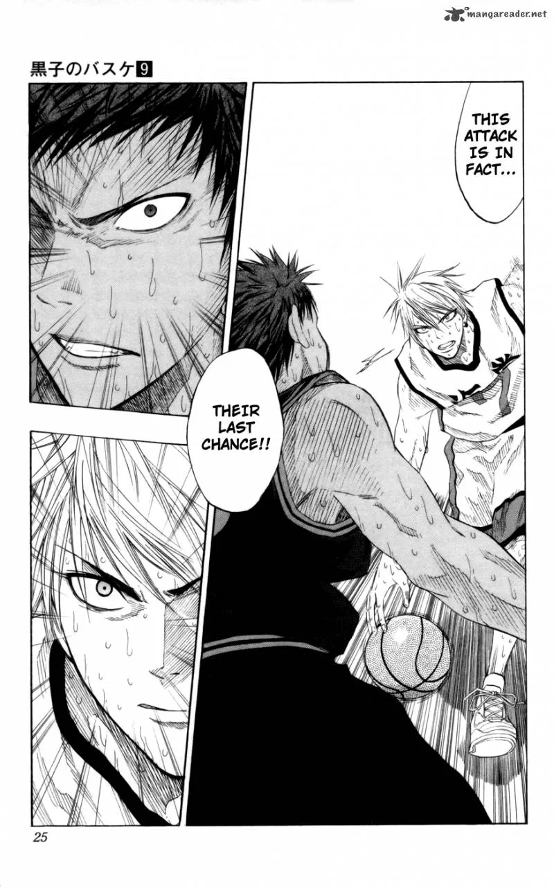 Kuroko no Basket Chapter 71 page 22