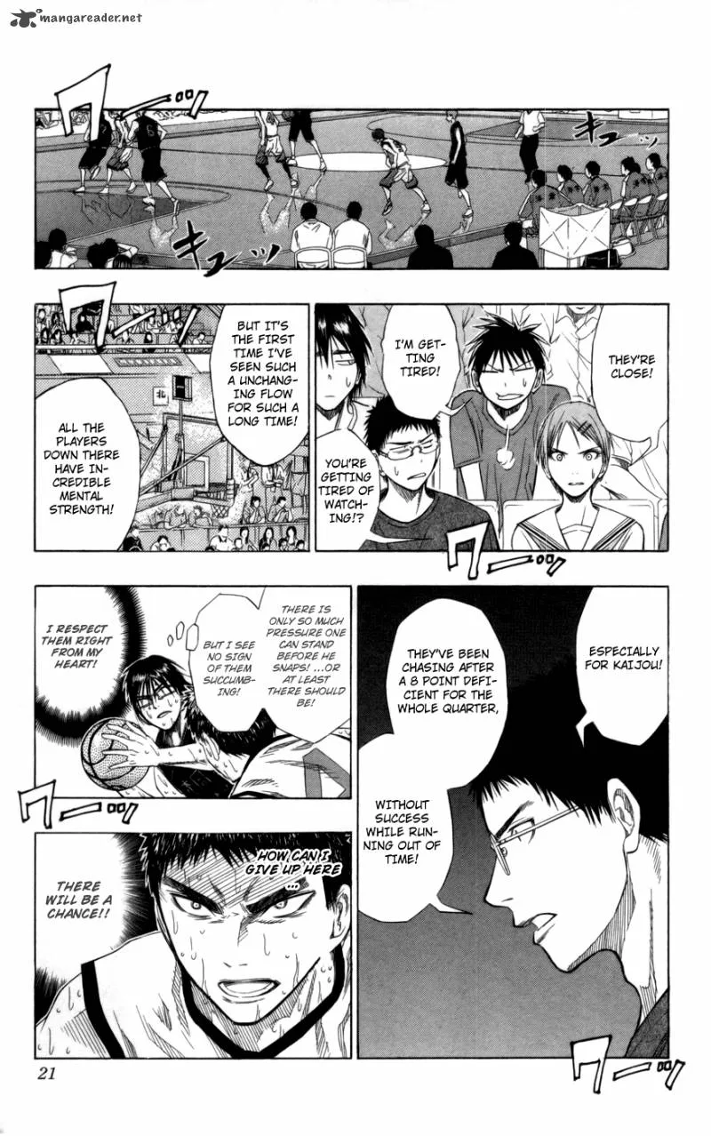 Kuroko no Basket Chapter 71 page 18