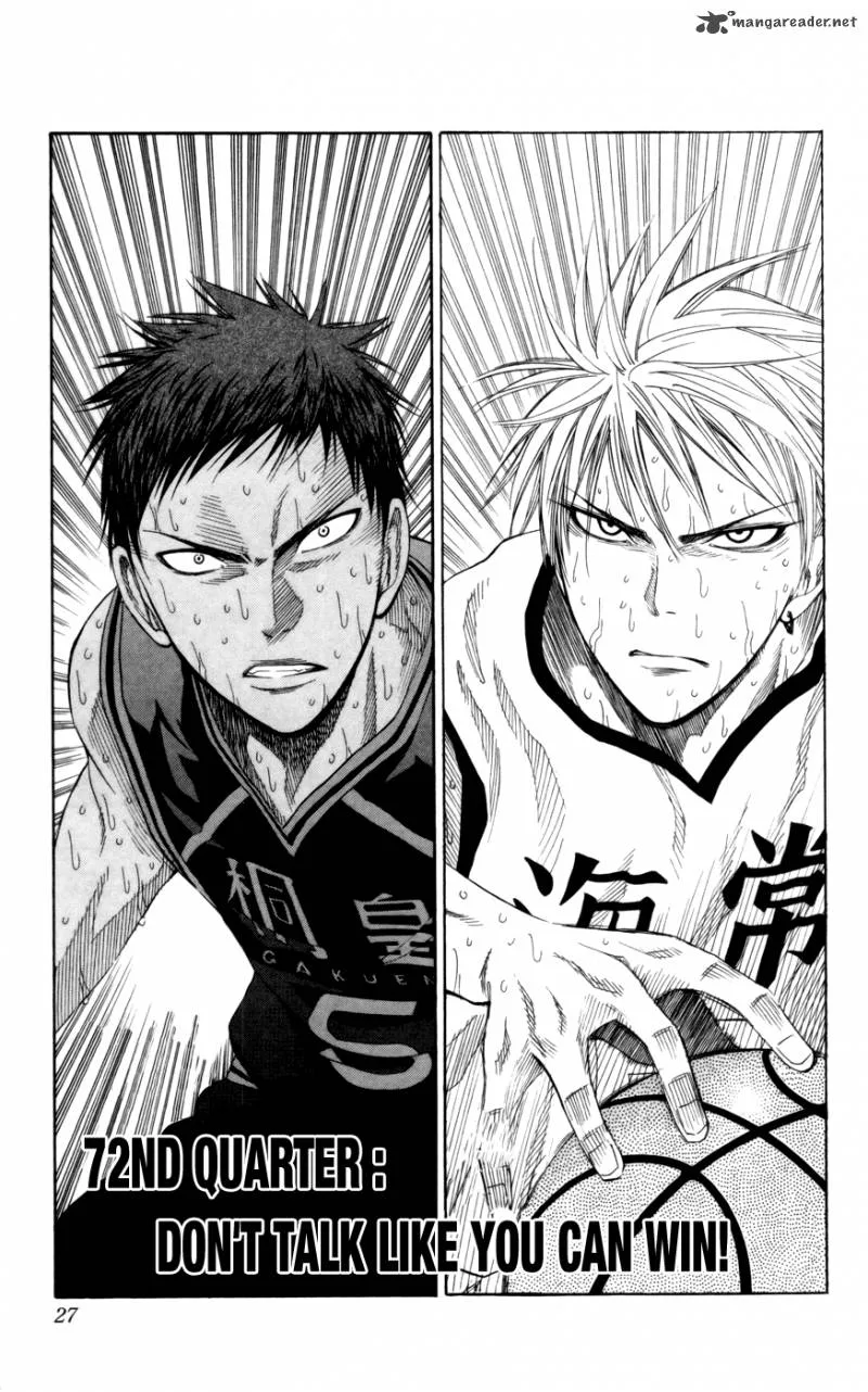 Kuroko no Basket Chapter 72 page 1