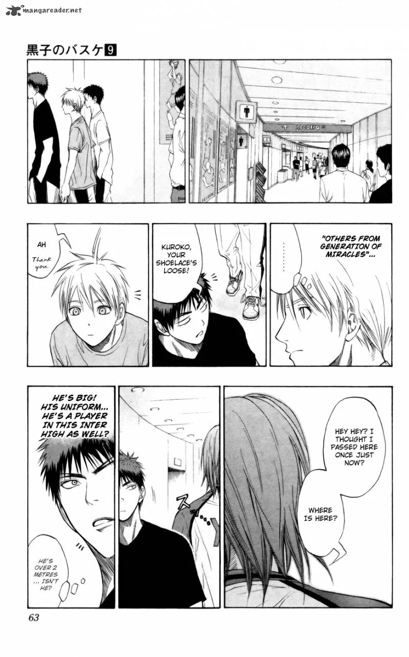 Kuroko no Basket Chapter 73 page 16