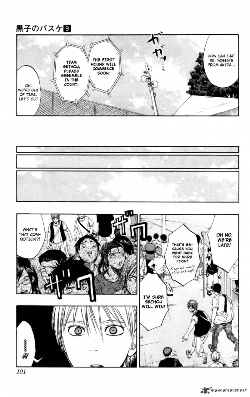 Kuroko no Basket Chapter 75 page 16