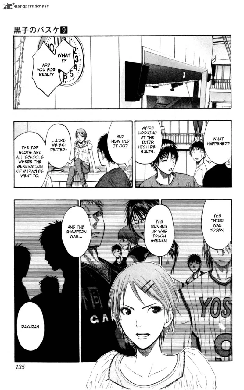 Kuroko no Basket Chapter 77 page 9