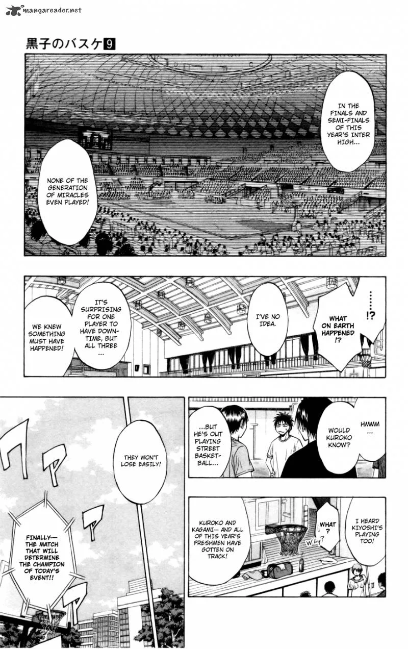 Kuroko no Basket Chapter 77 page 11
