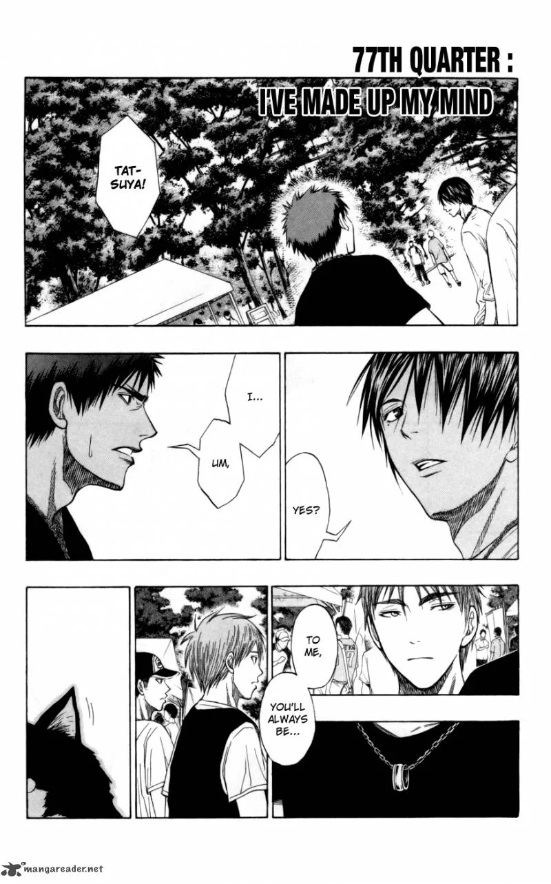 Kuroko no Basket Chapter 77 page 1