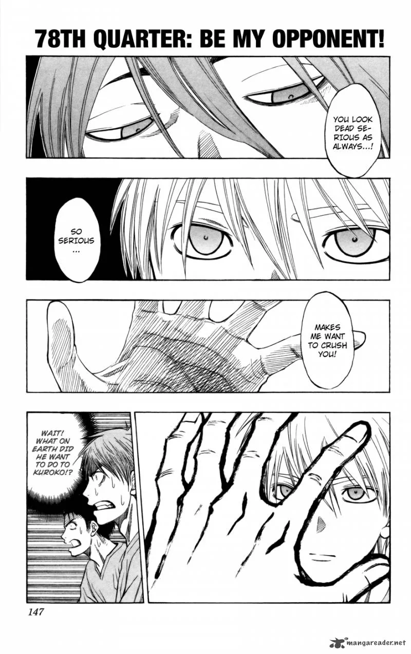 Kuroko no Basket Chapter 78 page 1